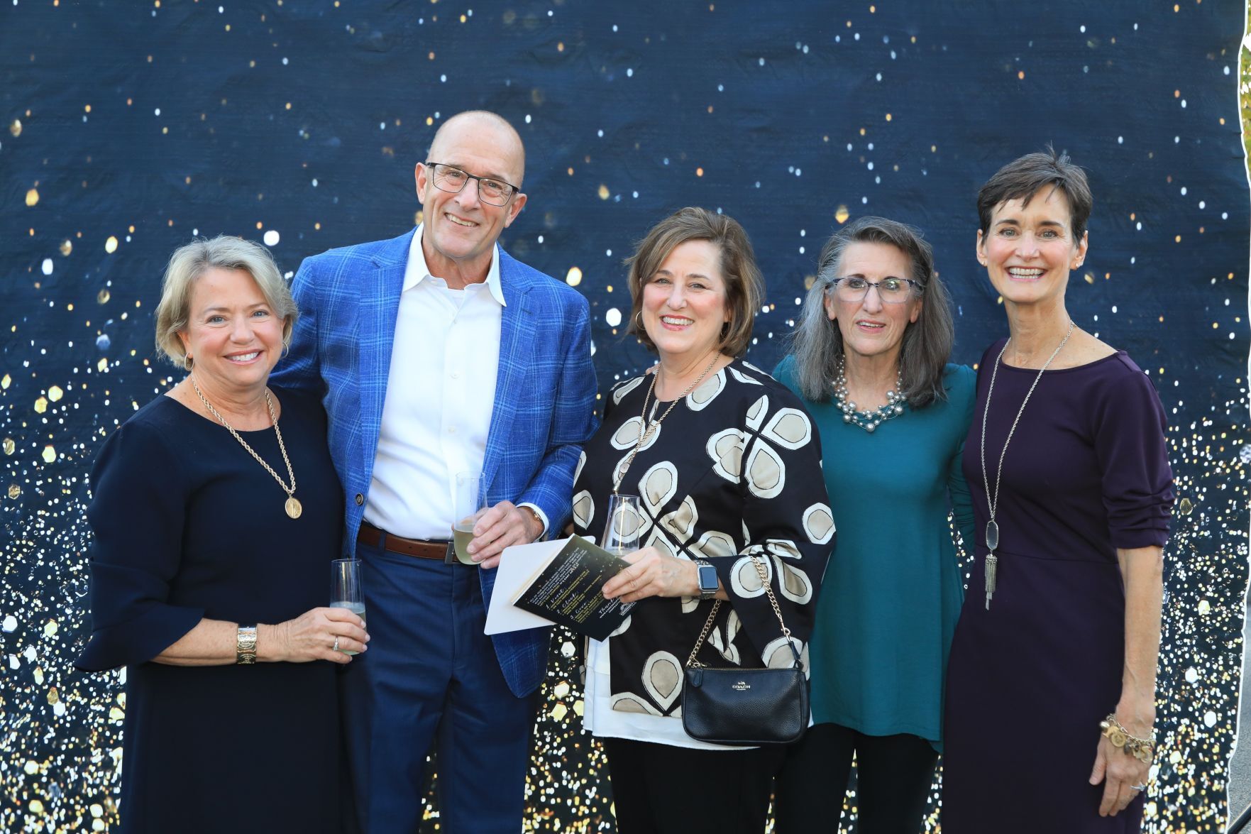 Joyce and Charlie Woodard, Lucy Tidwell, Ann Roussel, Cindy Berner